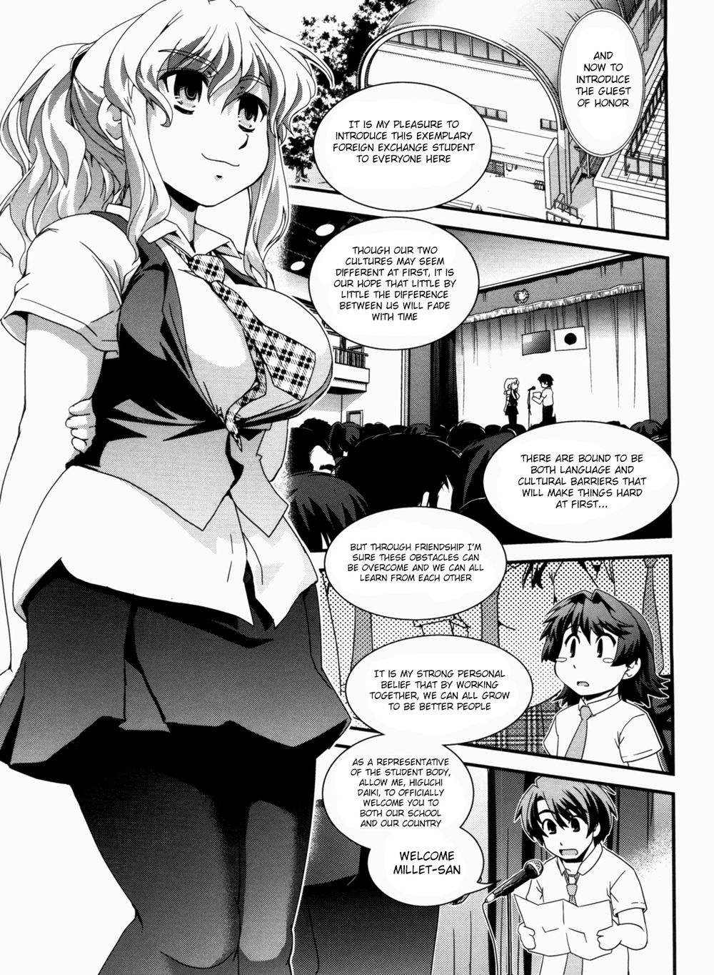 Hentai Manga Comic-Transformed into a Busty Blonde-Chapter 6-19